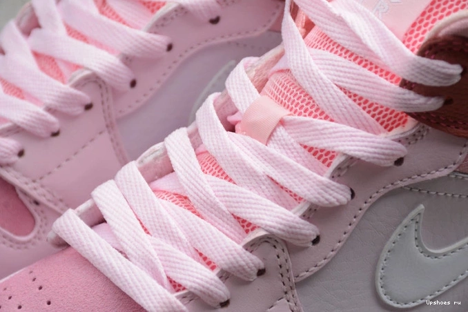 Air CW5379-600 Jordan 1 (W) Mid Digital Pink 1028